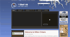 Desktop Screenshot of miltonweb.ca